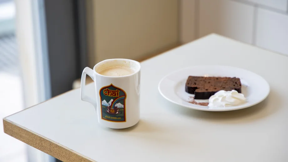 【葉山】鳥居の前でゆったり。SODA CAFEのグルテンフリーケーキとやさしいチャイ