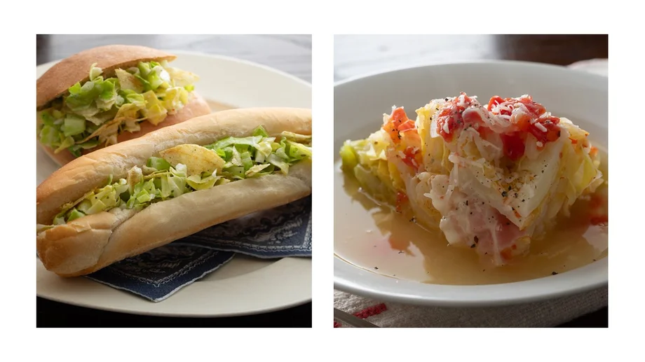 【連載】三浦野菜を美味しくいただく～本春キャベツ～手作りポテチパンでピクニック♪まるごと1個食べきる