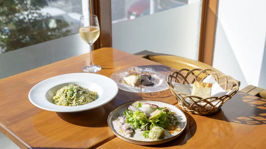 【逗子】小坪直送の魚×絶品パスタ。「ricco」の海を感じるランチコース