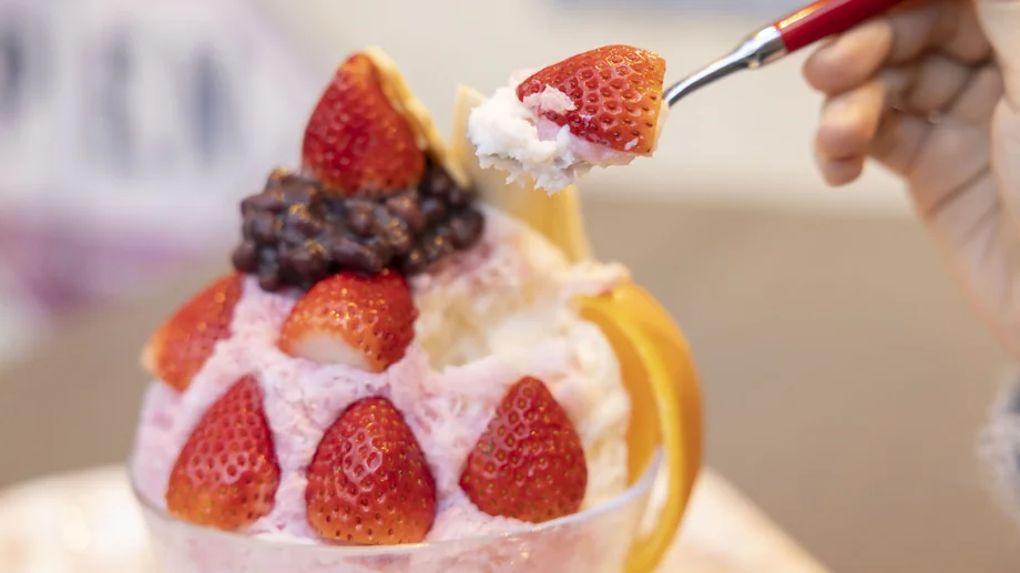 【三崎】冬でも常夏気分で味わう！「MiX」オリジナルのシロクマかき氷