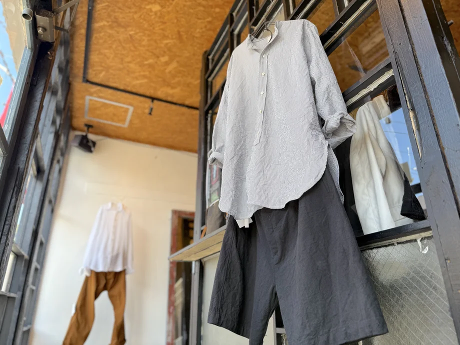 【横須賀】100年前のミシンと兄弟が仕立てる等身大の服「BROSS FACTORY SHOP」