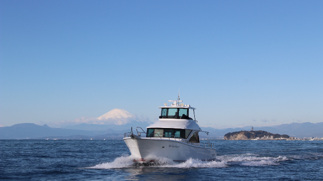大海原を駆け巡ろう！江の島・裕次郎灯台周遊クルージング　【葉山マリーナ】の画像