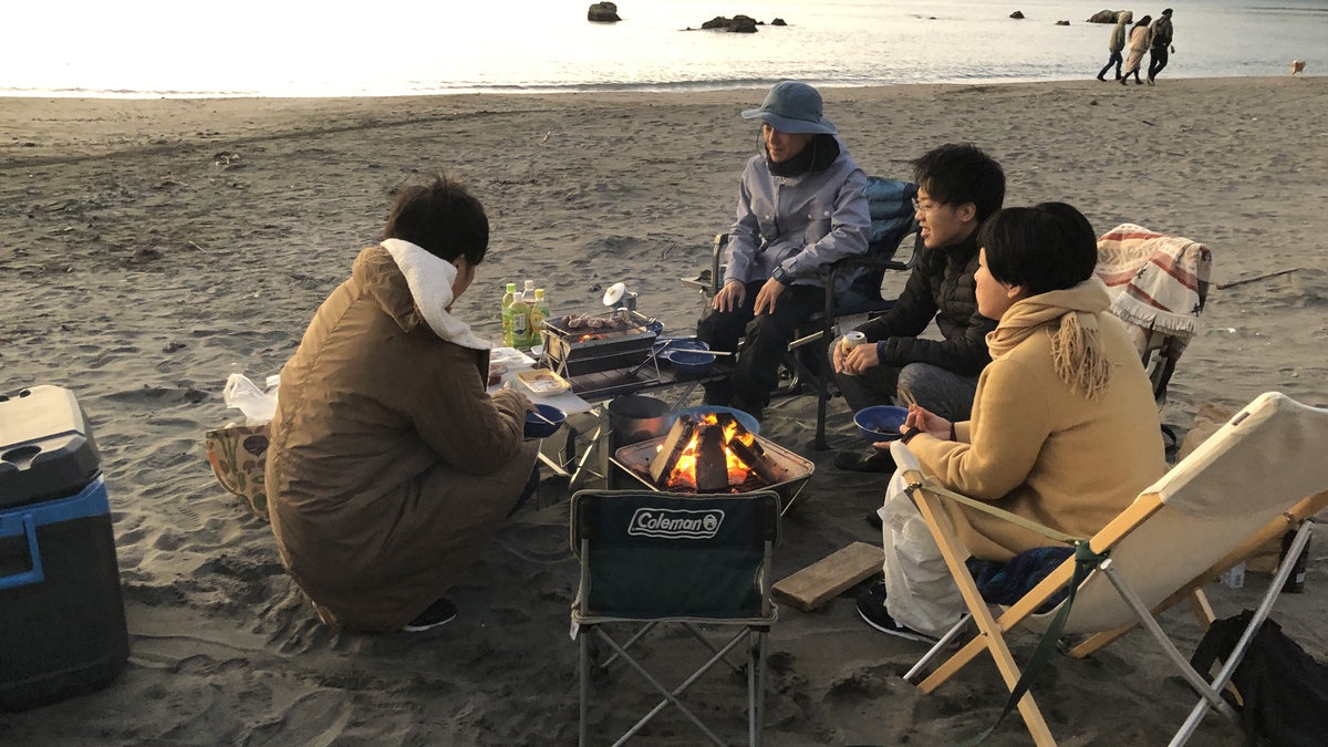 青色珈琲店さま ： mfire（ホワイト） 焚き火 第4弾 宮城県「しおがま」×「UCC 珈琲探究 ブルーマウンテンブレンド