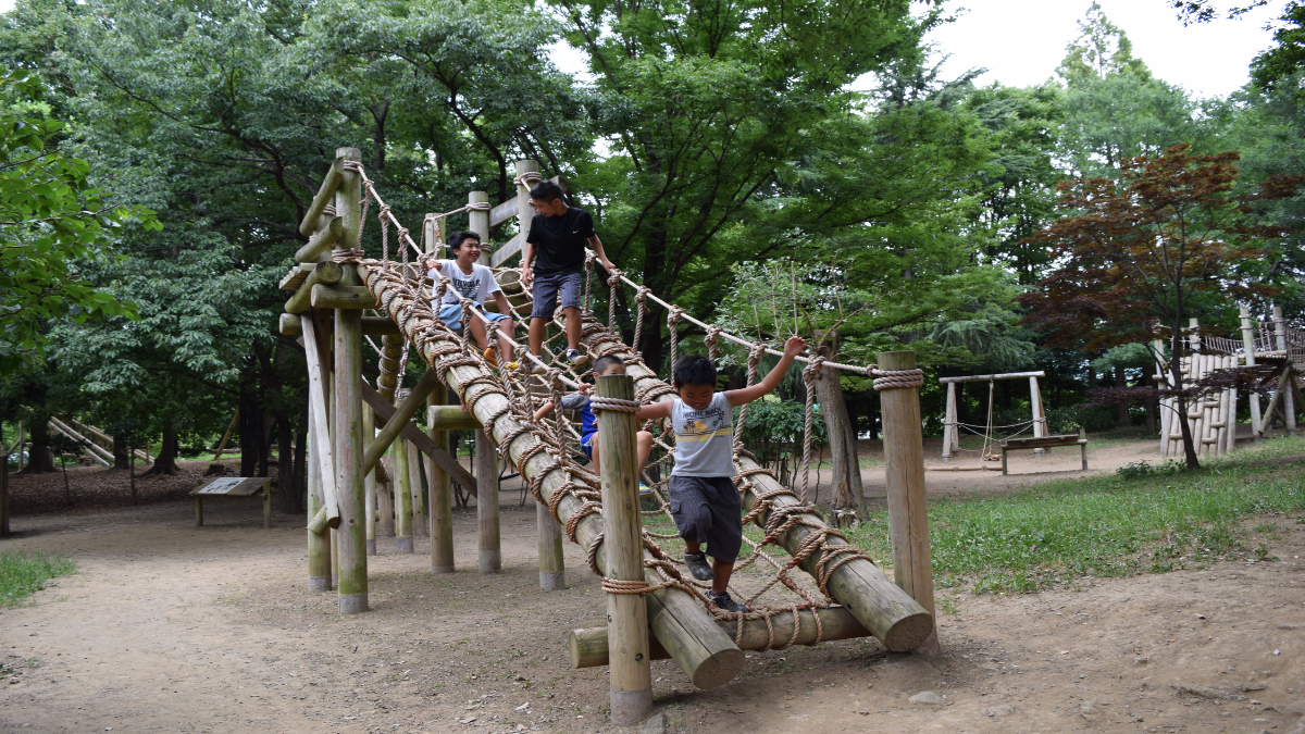 平和 の 森 公園 フィールド アスレチック
