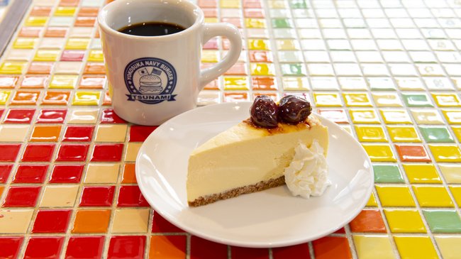 ヨコスカチェリーチーズケーキ&ドリンクセット