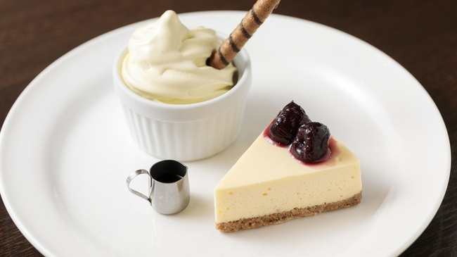 ヨコスカチェリーチーズケーキ＆ドリンクセット