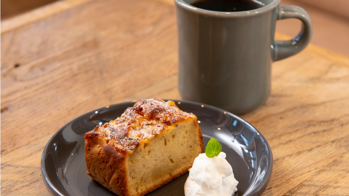 しっとりバナナケーキ＆コーヒーセット