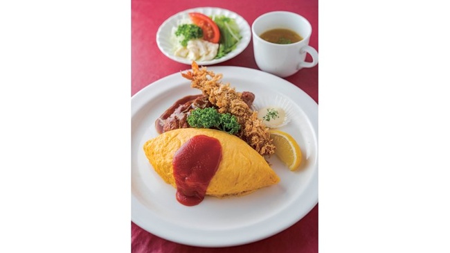 伝統のオムライスセット