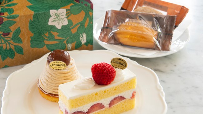 お好きなケーキ２点 ＆ お好きな焼菓子２点