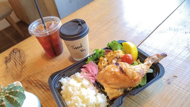 【テイクアウトのみ】チャビ―チキン弁当&ドリンク