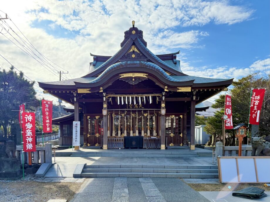 【横須賀・初詣】学問と知恵の神様へ会いに行こう。駅から徒歩5分の「久里浜天神社」で開運祈願