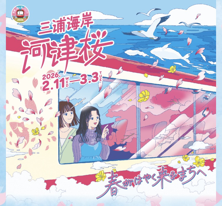 三浦海岸🌸河津桜🌸キャンペーン