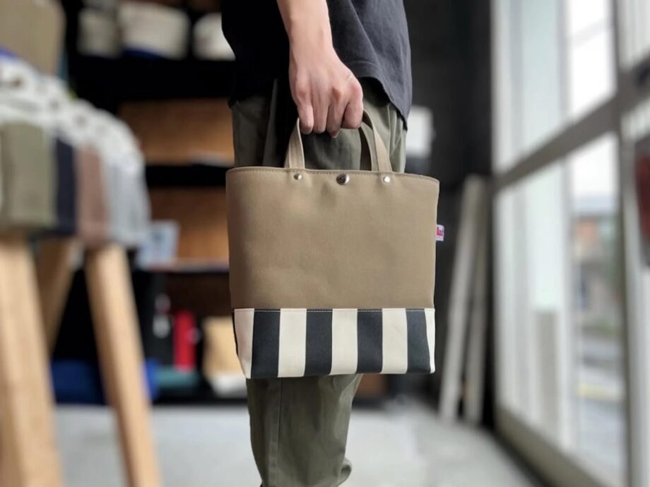 【横須賀】移住したアーティストueyamaさん が手掛ける上質かつ実用的なトートバッグ