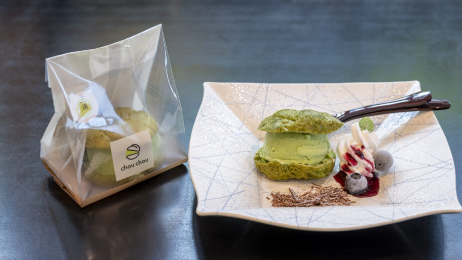 【三浦】緑は抹茶？いえキャベツです！和食店が作る驚きのシューアイス「chou chou」