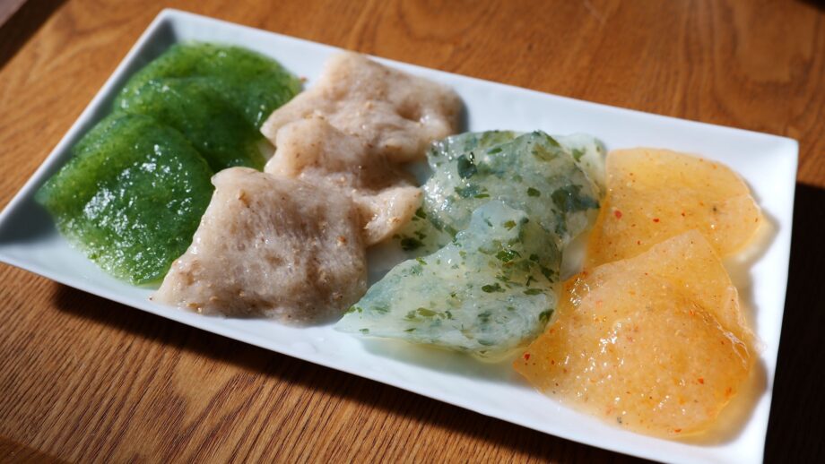 【三崎港】彩り鮮やか、濃厚な味がクセになる 湘南食料「手造りこんにゃく」