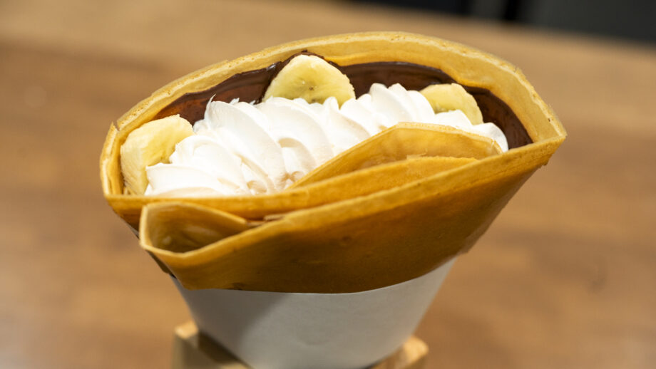 【久里浜】具材にこだわるツクイクレープ久里浜店の「ホントノチョコホイップ」