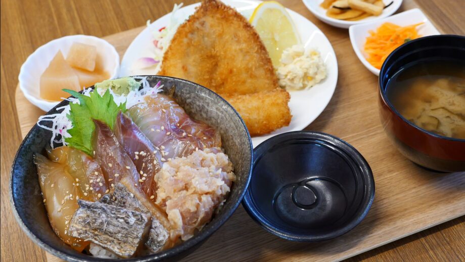 【三浦】ブランド魚の宝庫・松輪港の船宿「棒面丸」直営店が獲れたてで提供する「ぼーめん定食」