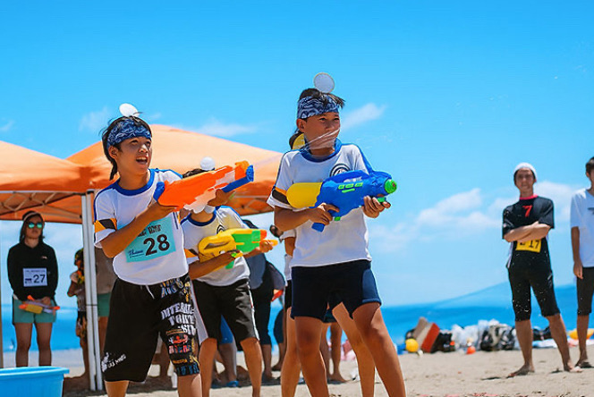 MIURA FUN BEACH「ウォーターガン大会」